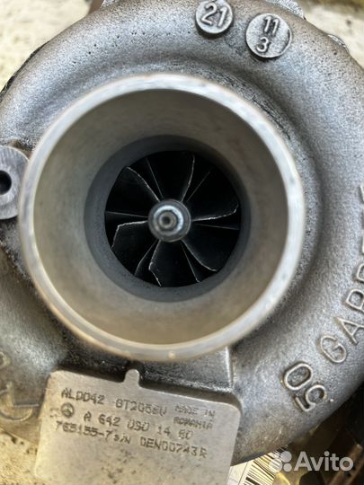Турбина мерседеса