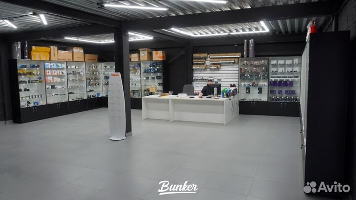 Светодиодная люстра Yellow Strobe 45 см