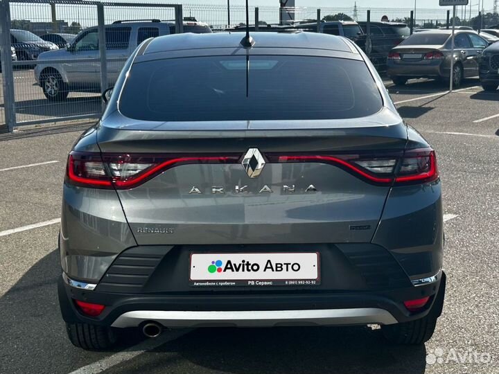 Renault Arkana 1.3 CVT, 2019, 168 119 км