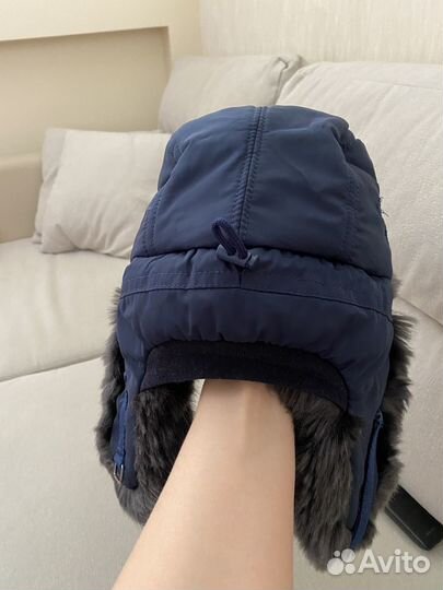 Шапка меховая для мальчика