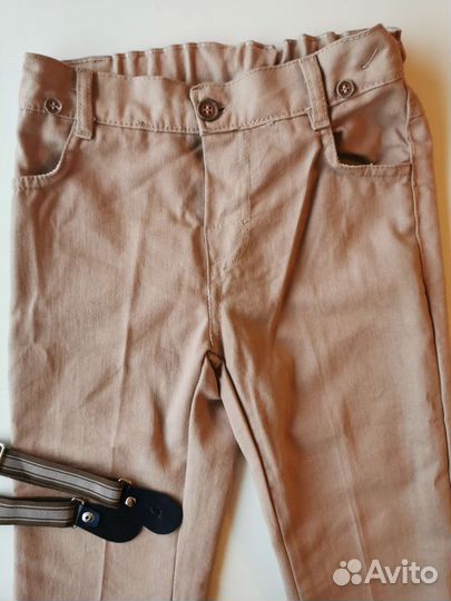 Костюм для мальчика брюки и рубашка 104