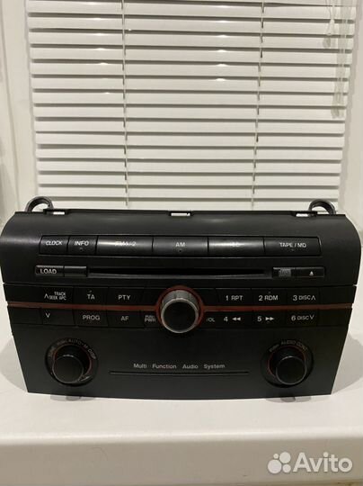 Магнитола Mazda 3 bk