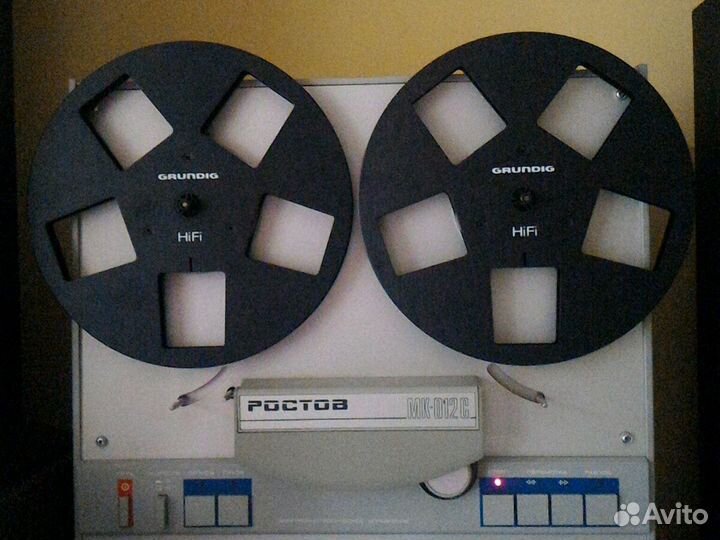 2 Катушечных магнитофона Ростов 012С