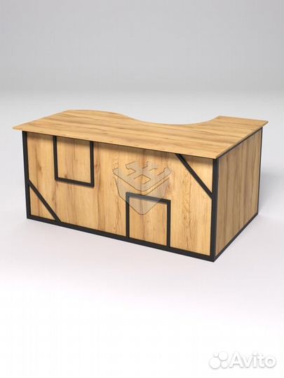 Стол эргономичный офисный сэ-11А (левосторонний) &