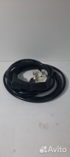 Кабель питания BS 1363 британская вилка угловой