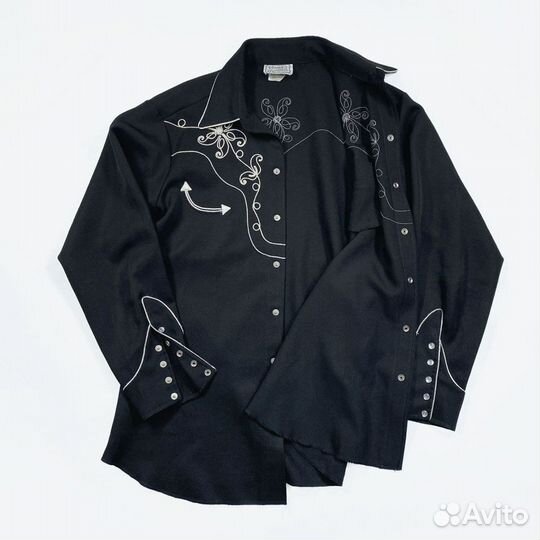 HbarC cowboy shirt mens