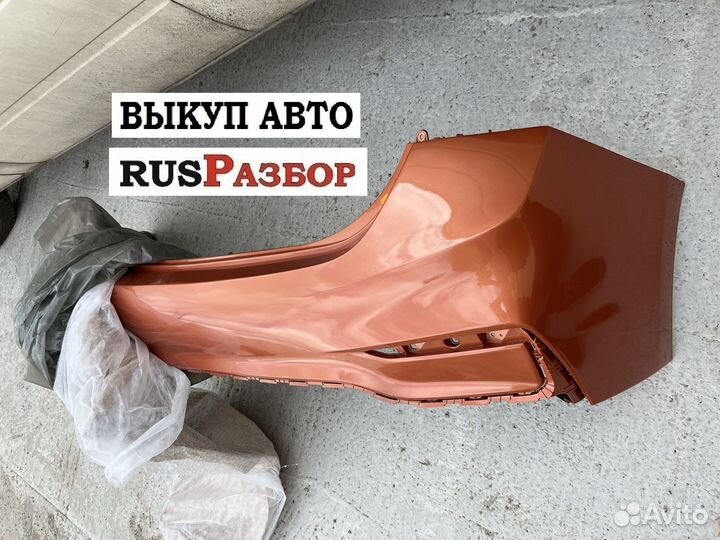 Бампер задний Хендай Солярис 2 поколение