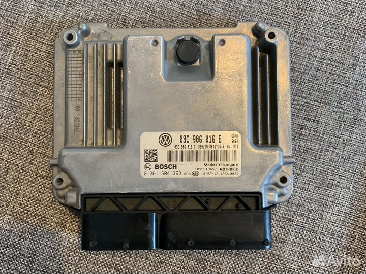 Эбу skoda octavia 5 fl 1.4 tsi