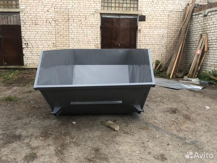 Контейнер металлический для мусора 0.75м3