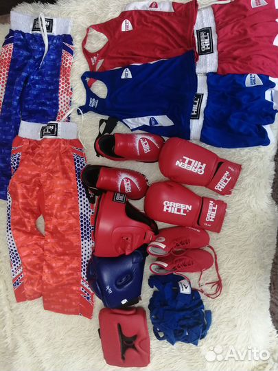 Экипировка для кикбоксинга и бокса