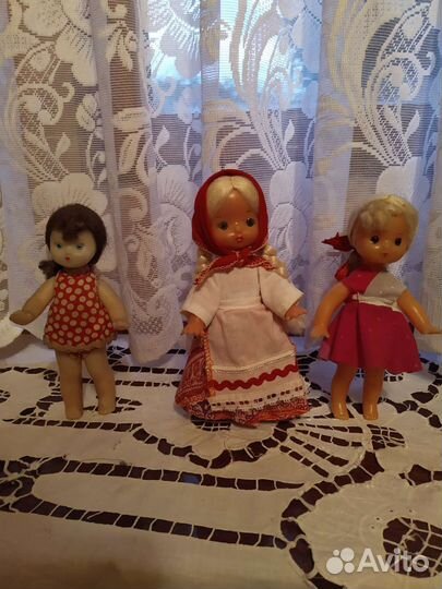 Куклы СССР паричковые конец 60-х годов
