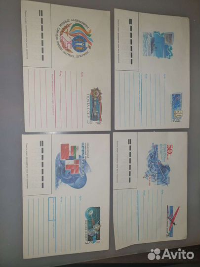 Почтовые конверты СССР
