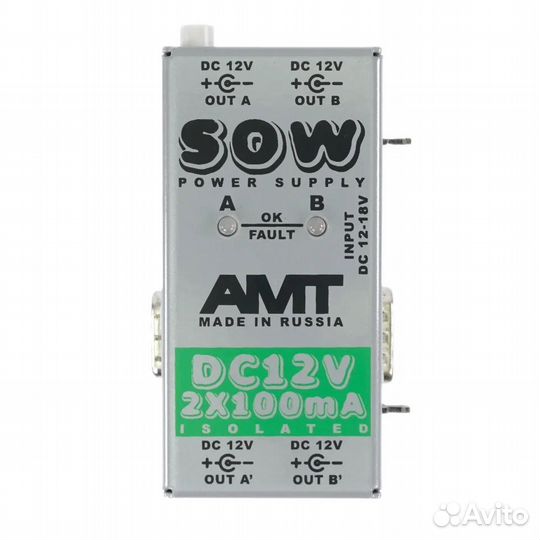 AMT SOW PS-2 DC-12V 2x100mA (Новый)