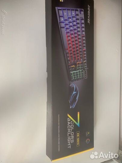 Игровой комплект клавиатура + мышь