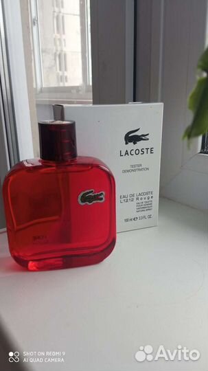 Мужская туалетная вода lacoste