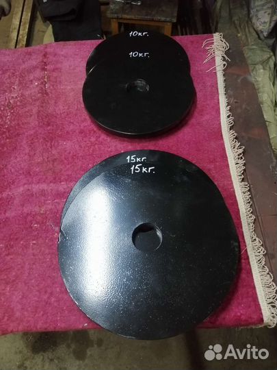 Олимпийская штанга 105кг.блины