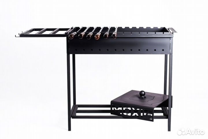 Мангал 4 мм с кольцами под казан