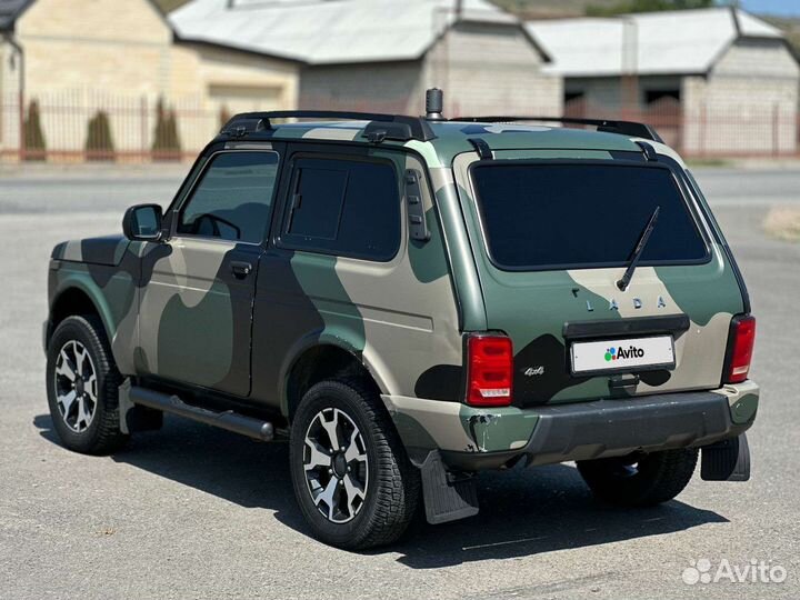 LADA 4x4 (Нива) 1.7 МТ, 2018, 115 000 км