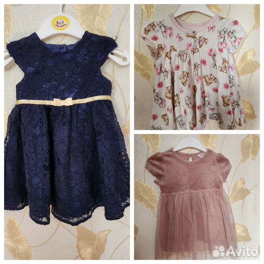 Платье для девочки 80