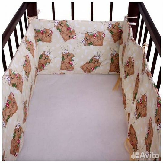 Бортики в детскую кроватку