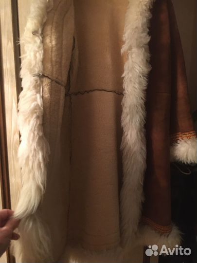 Дубленка натуральная женская винтаж