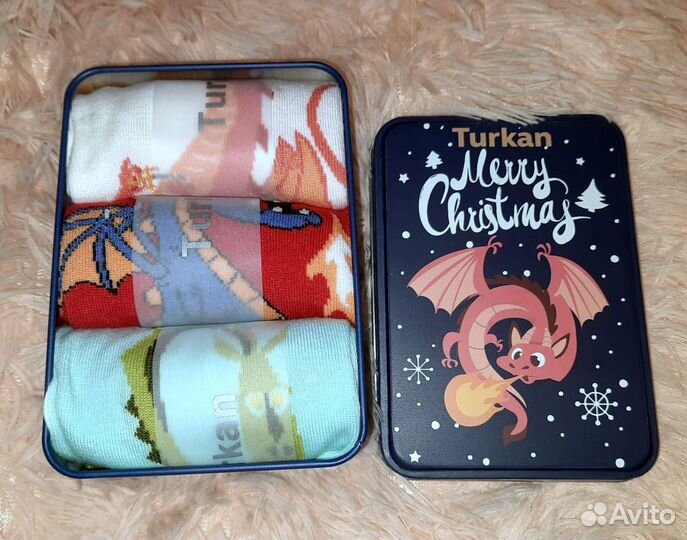 Новогодние носки Turkan