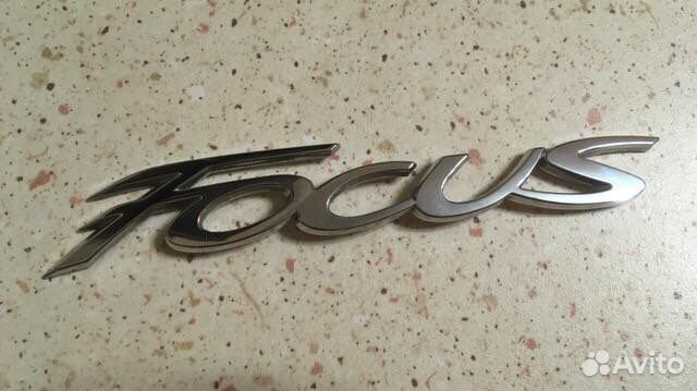 Фокус 3, эмблема задняя, Ford Focus