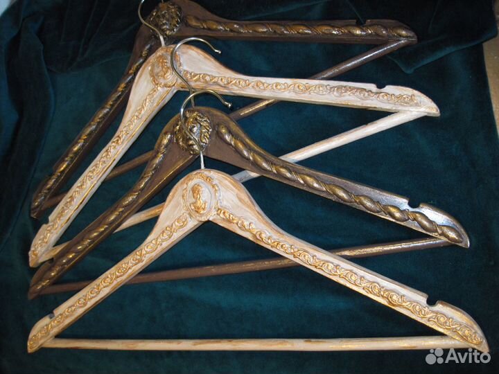 Вешалки плечики деревянные ручной работы