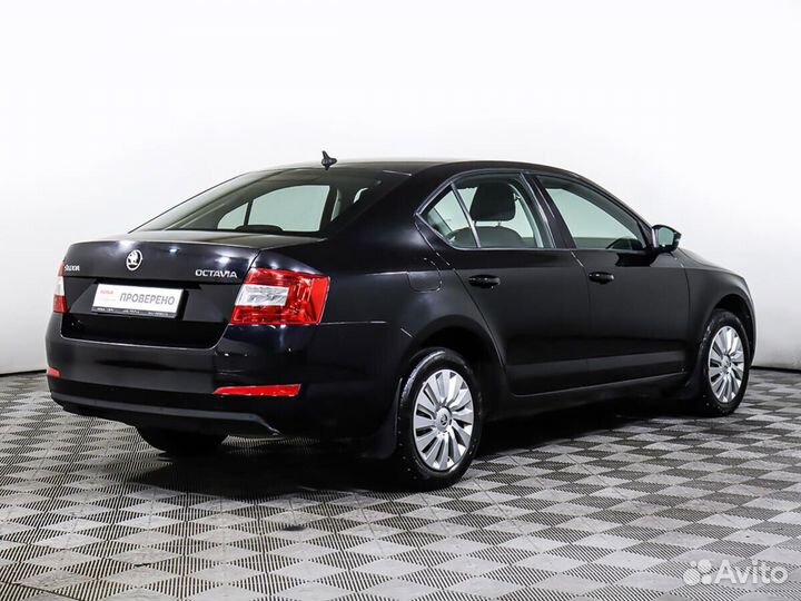 Skoda Octavia 1.6 AT, 2016, 55 739 км