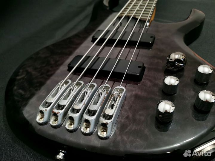 Бас гитара 5 струн ibanez BTB 405 QM Korea