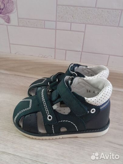 Сандалики для мальчика Котофей 24 размер