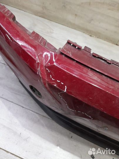 Бампер передний под омыватели Volkswagen Tiguan 2