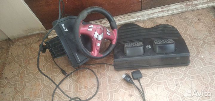Продам руль с педалями