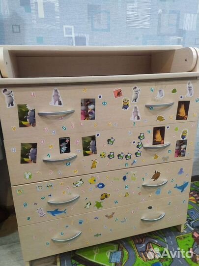Пеленальный столик комод