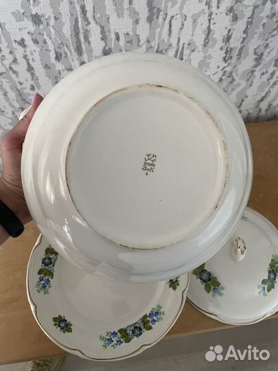 Столовый сервиз СССР зик
