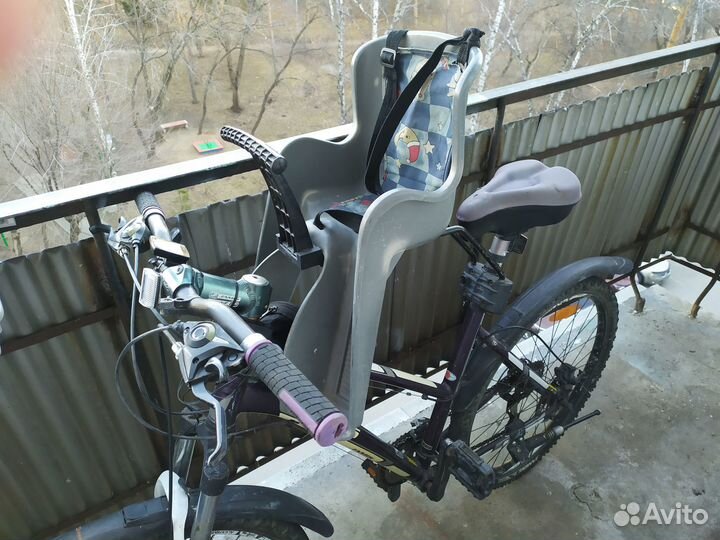 Детское кресло на велосипед (переднее)