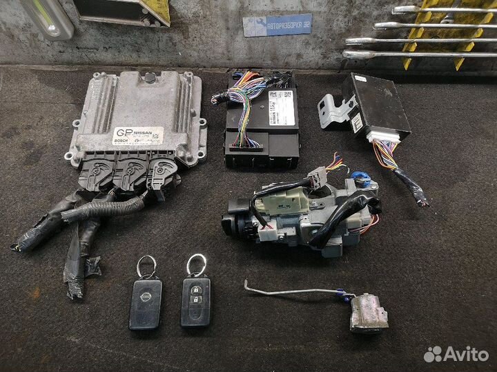 Комплект эбу иммо бесключевой Х-Трейл Т31 2.0 дизе