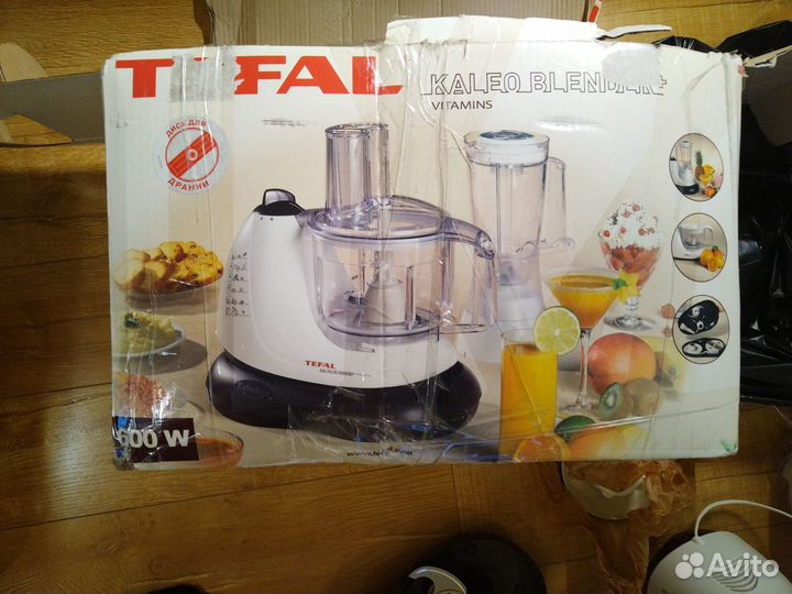 Кухонный комбайн tefal kaleo 600 w