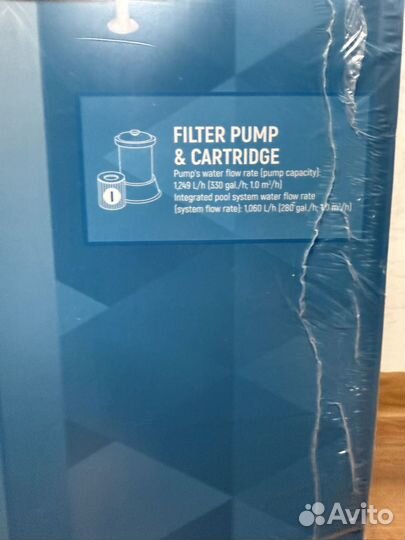 Каркасный бассейн Новый 366*76 с фильтром