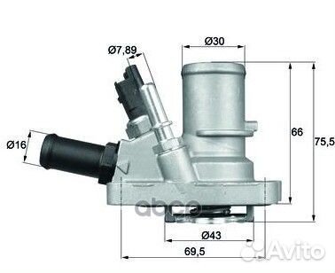 Термостат интегрированный TI14488 Mahle/Knecht