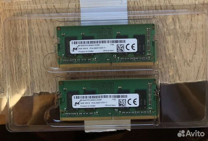 Оперативная память для ноутбука ddr4 8gb