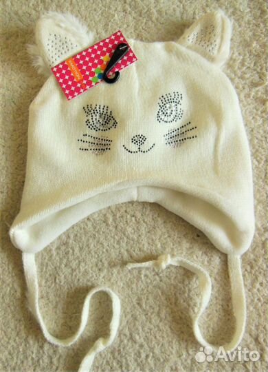 Шапочки и шарфики для девочек