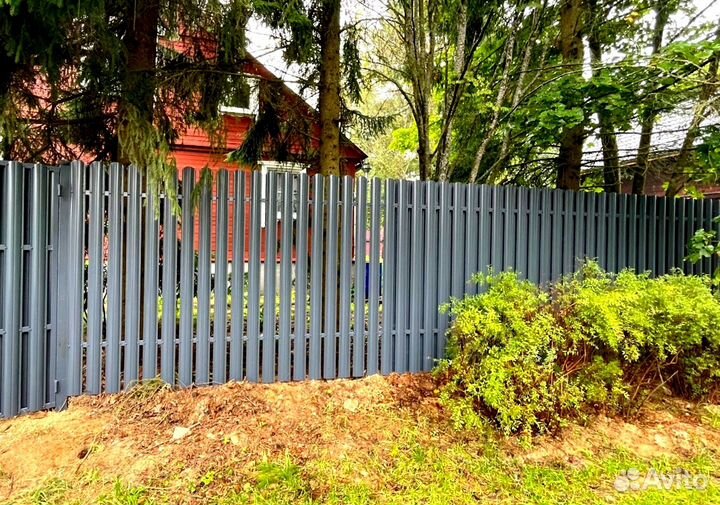 Установка надежных заборов