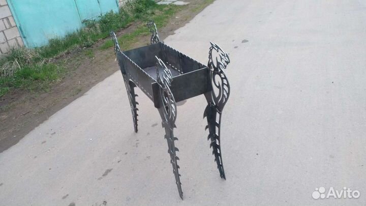 Мангалы разборные, 4мм металл