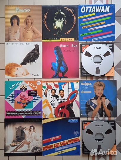 Катушка №27 Basf с записями с Lp