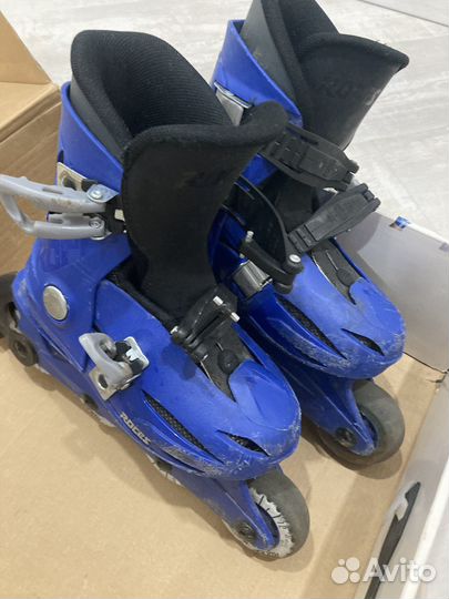 Роликовые коньки детские раздвижные 26