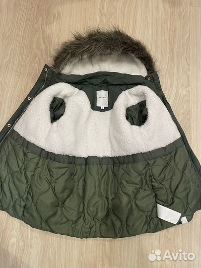 Парка осенняя для девочки name it 122