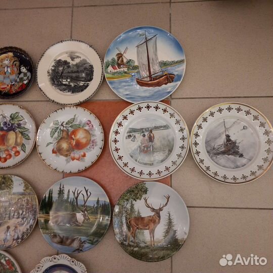 Настенная тарелка. Винтаж.европа