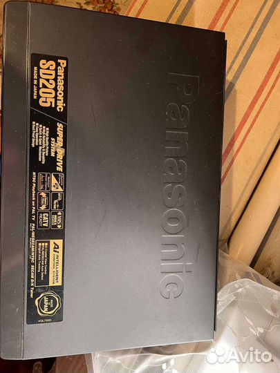 Видеомагнитофон panasonic sd205