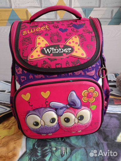 Рюкзак школьный для девочки бу